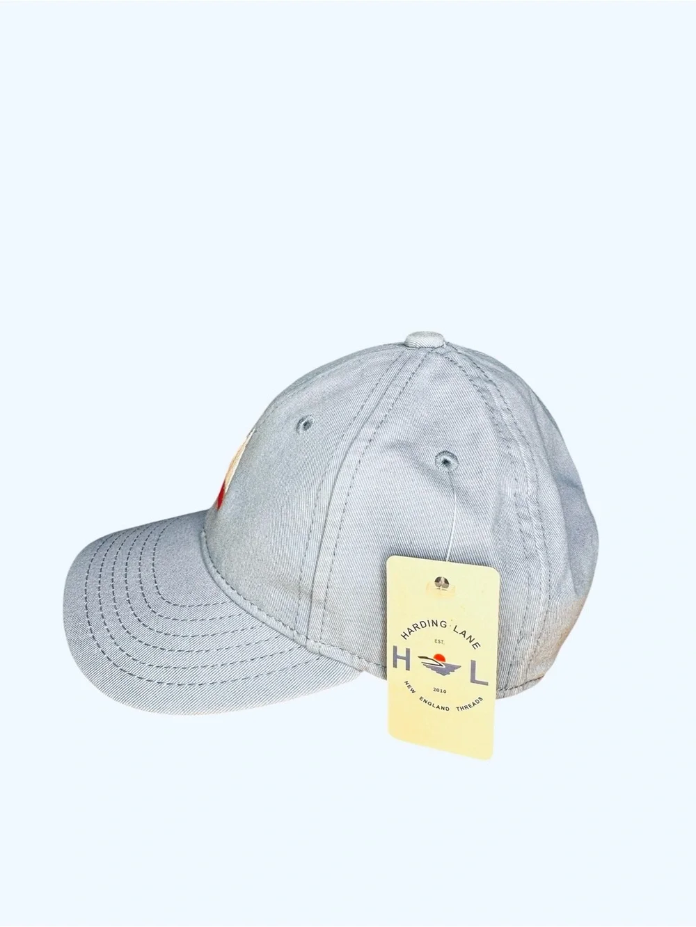 Harding Lane New England Kids Light Blue Embroidered Baseball Hat NWT